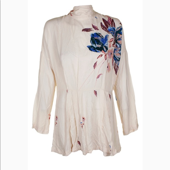 Ivory mini dress by free people 🌿 M size - Picture 6 of 8